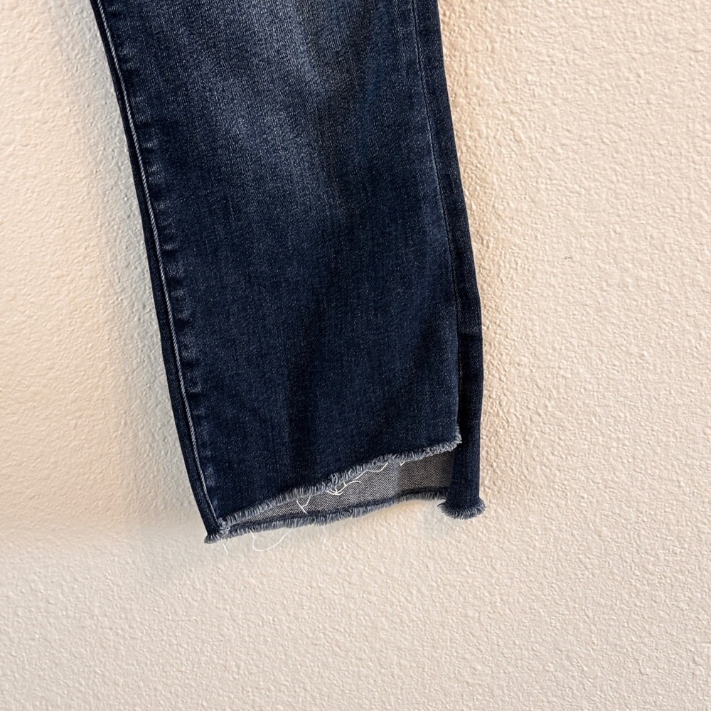 MOTHER Denim Womens Jeans Insider Crop Step Fray Size 29 Home Movies - Picture 7 of 11